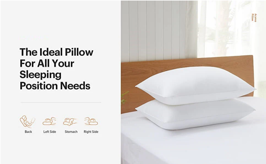 Vacuumed Packed Pillow Filling - Pack of 2