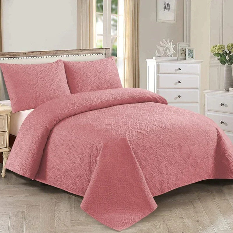 Elitano Luxury Bed Spread - 3pcs - WNH06